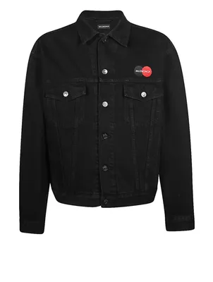 Uniform Logo Denim Jacket