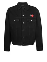 Uniform Logo Denim Jacket