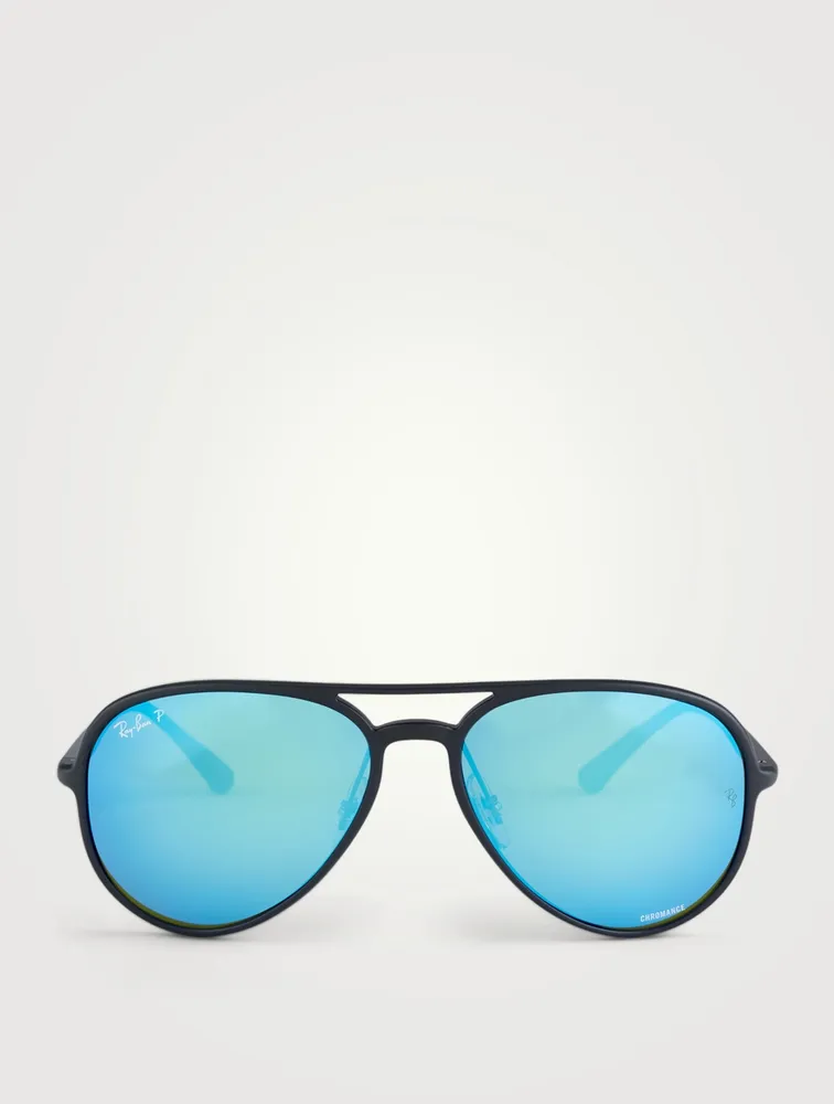 RB4320CH Chromance Aviator Sunglasses