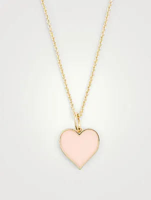 14K Gold Heart Necklace
