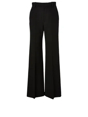 Wool Flared Pants