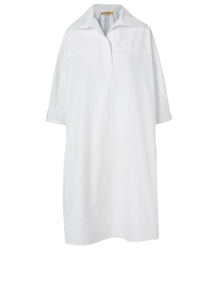 Cotton Midi Dress