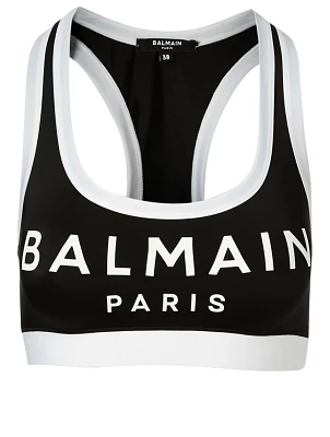 Logo Racerback Sports Bra
