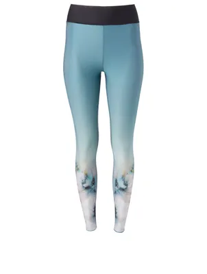 Aster Ultra High Waisted Leggings Jade Print