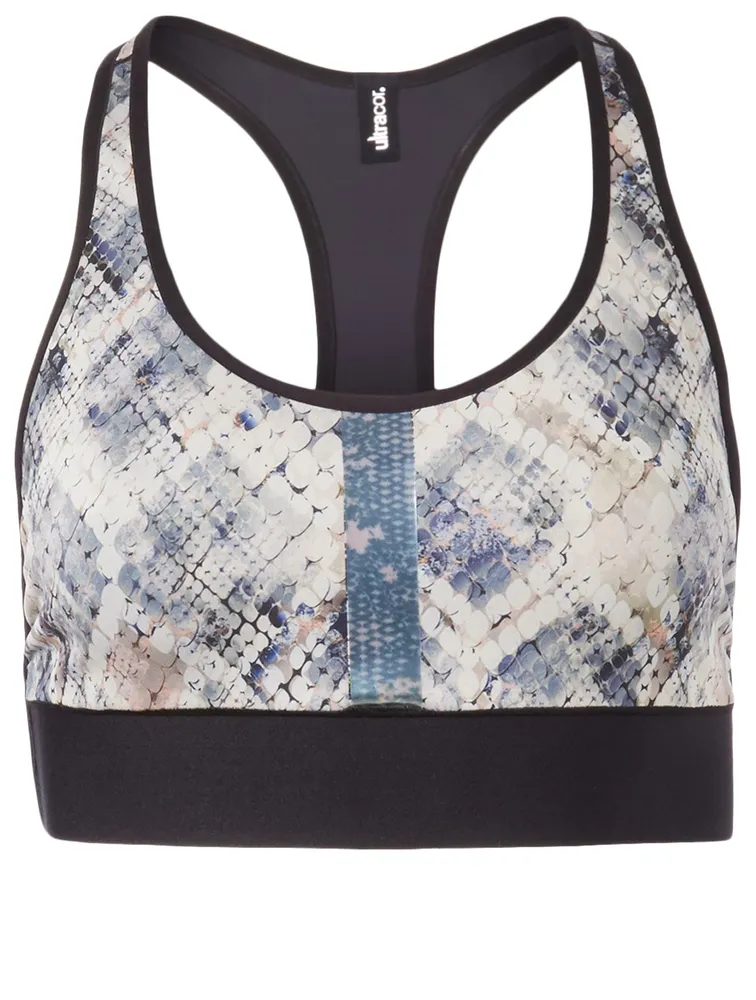 Mojave Sarin Sports Bra Cobra Print