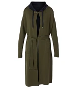 Cashmere And Silk Reversible Jacket