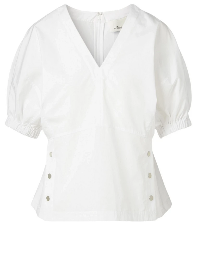 Cotton Top With Studs
