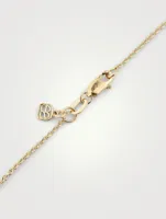 14K Gold Daisy Bracelet With Diamonds