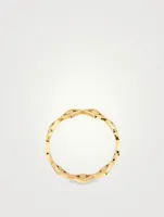 14K Gold Evil Eye Ring
