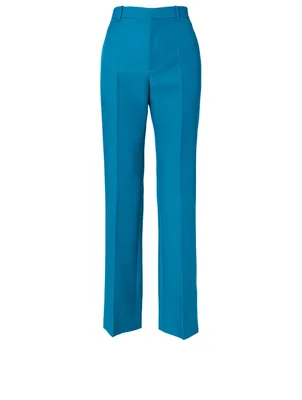 Straight High-Waisted Pants