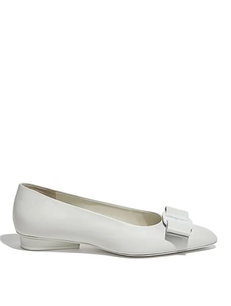 Viva Leather Ballet Flats