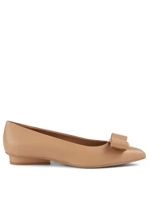 Viva Leather Ballet Flats
