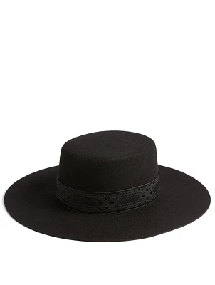 The Sierra Wool Boater Hat
