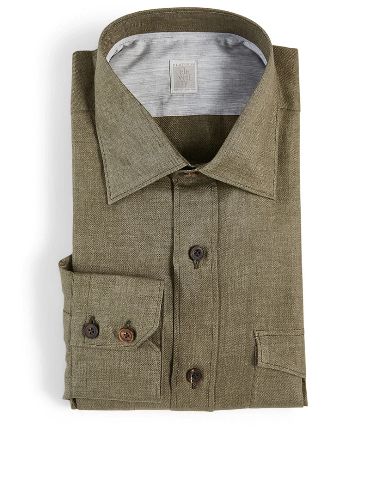 Linen Safari Shirt