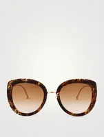 F Is Fendi Cat Eye Sunglasses