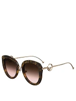 F Is Fendi Cat Eye Sunglasses