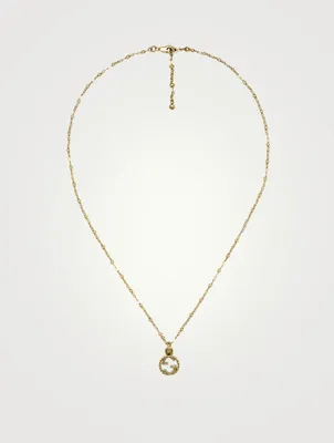 18K Gold Necklace With Interlocking G