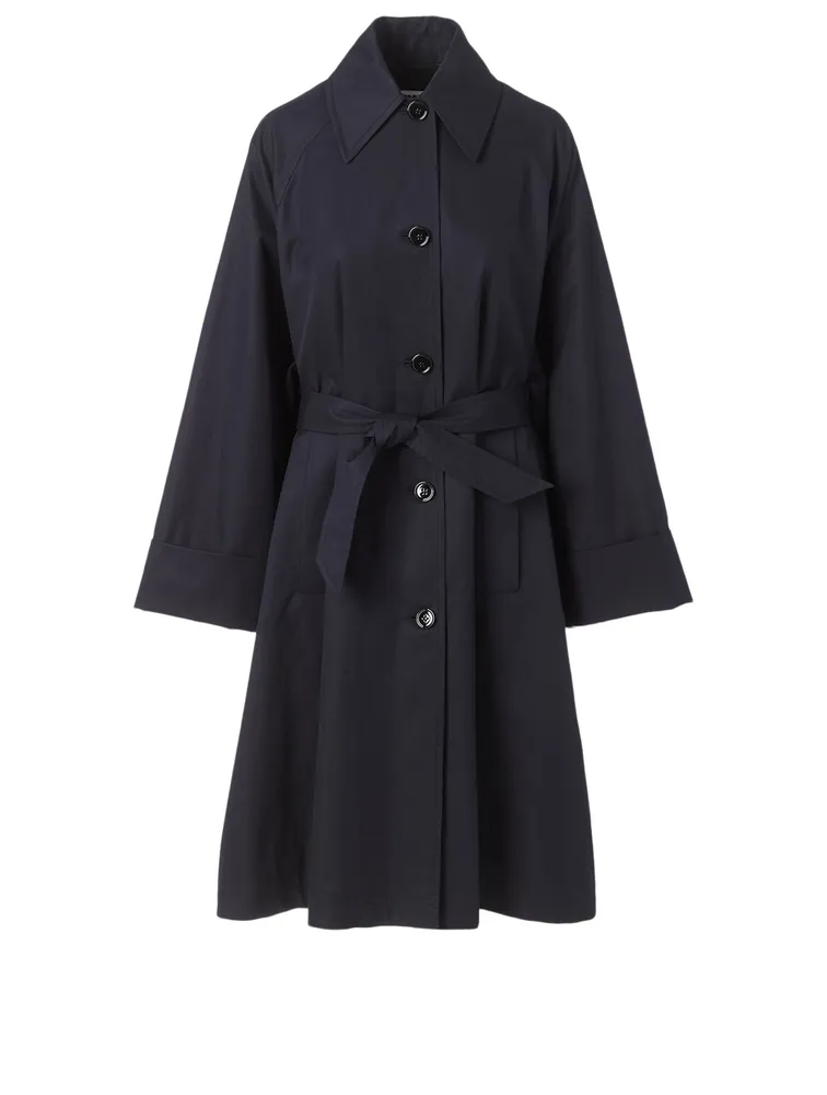 Cotton Oversized Trench Coat