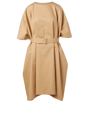 Cotton Dress With Belt