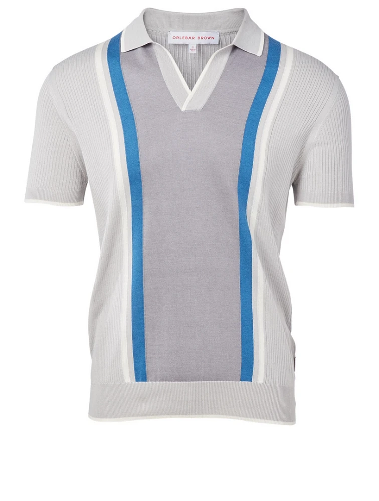 Horton X Silk And Cotton Polo Shirt