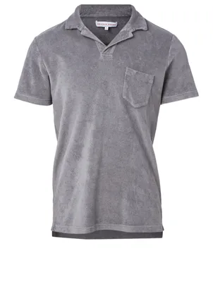 Terry Towelling Polo Shirt