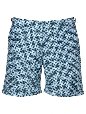 Bulldog Swim Shorts Geo Print