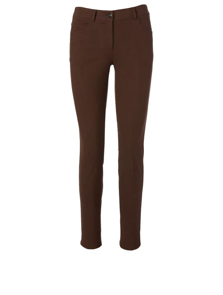 Magda Stretch Denim Pants