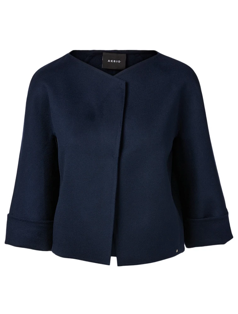 Cashmere Cropped Jacket