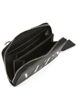 VLTN Leather Neck Wallet
