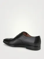 Riley Leather Brogue Oxford Shoes