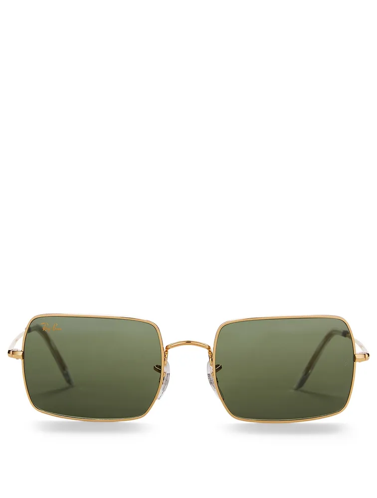 RB1969 Rectangle Metal Sunglasses