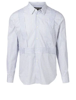 Cotton Shirt Striped Print