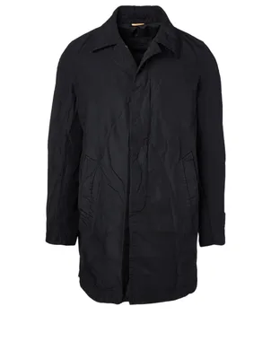 Twill Trench Coat