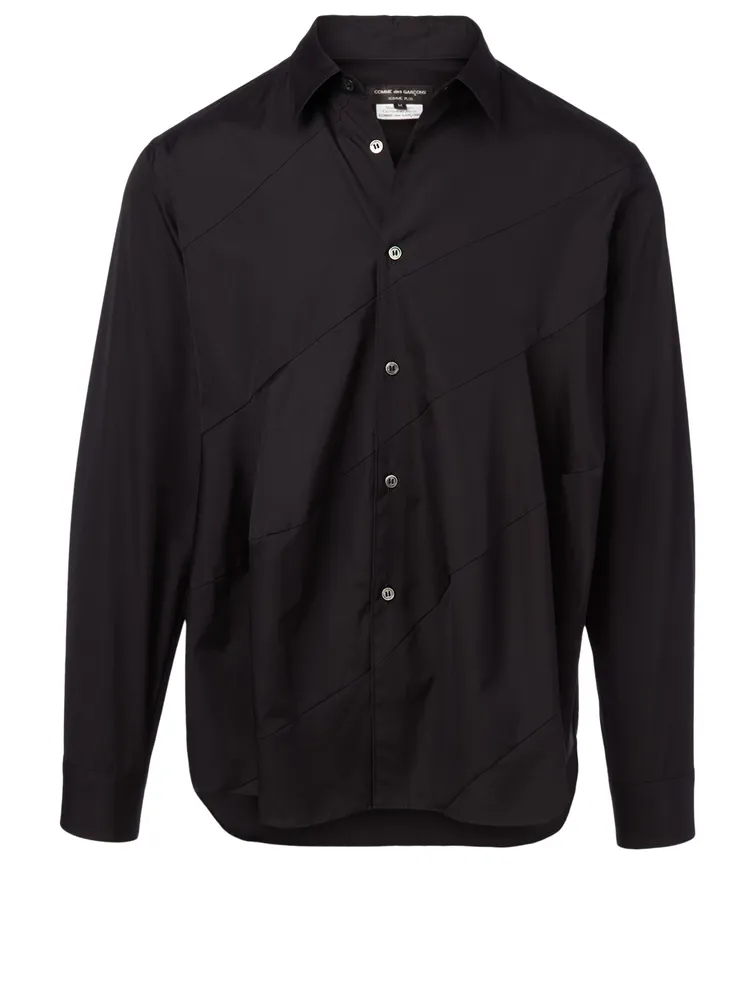 Diagonal Panel Shirt