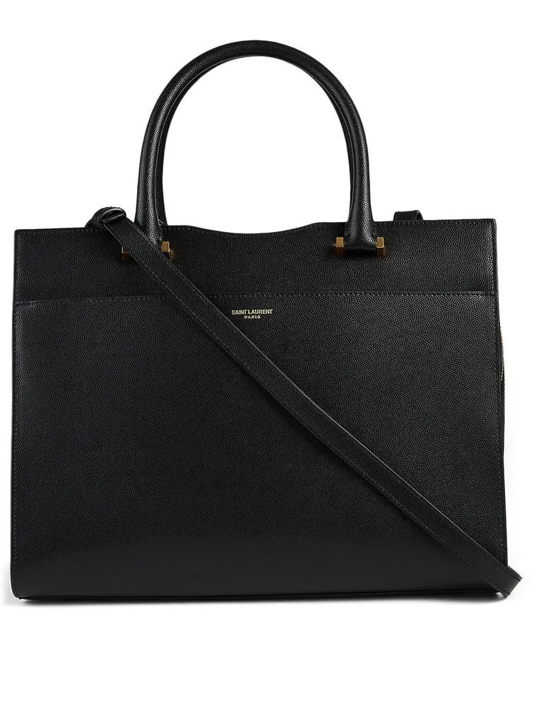 Medium Uptown YSL Monogram Leather Bag
