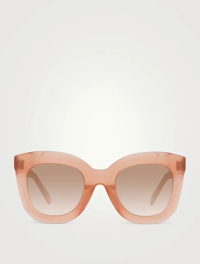 Round Cat-Eye Sunglasses