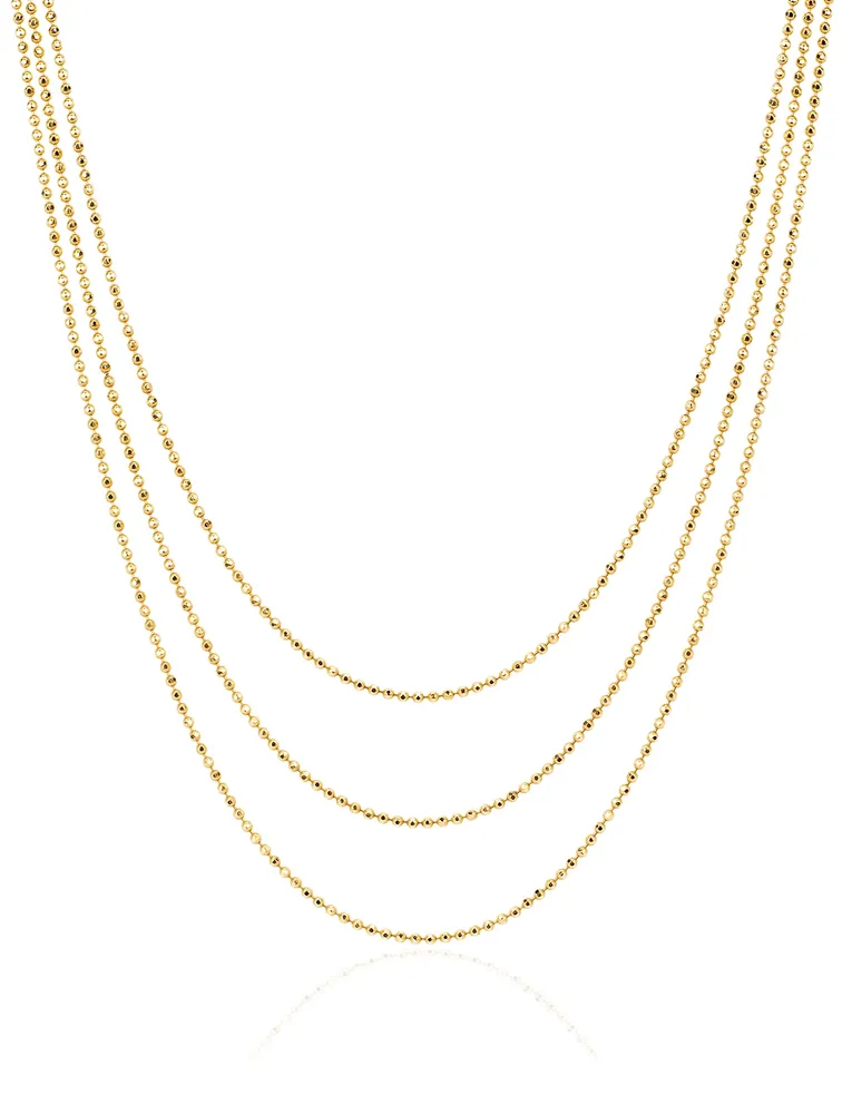 14K Gold Hasson Chain Necklace
