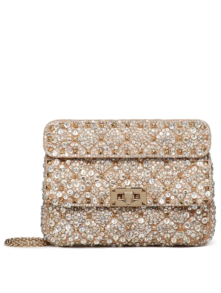 Small Spike.It Bag With Crystals