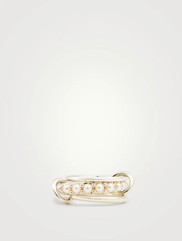 Akoya Silver Pearl Ring