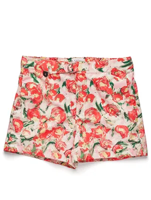 Jack Swim Trunks Floral Print