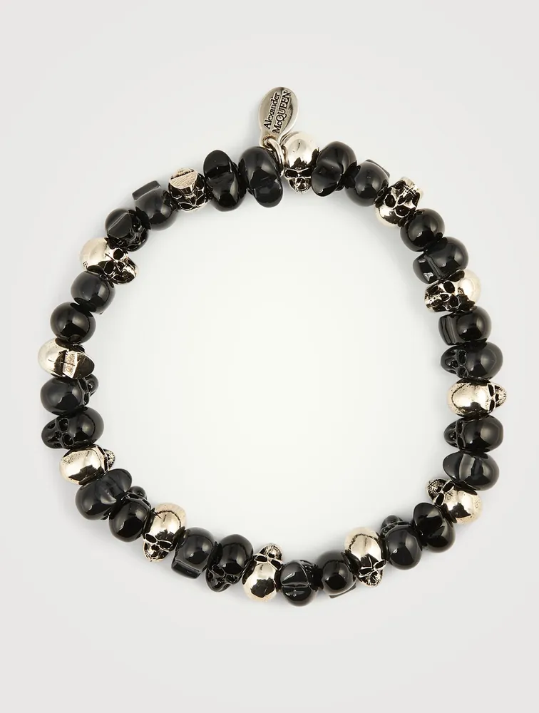 Skull Beaded Bracelet