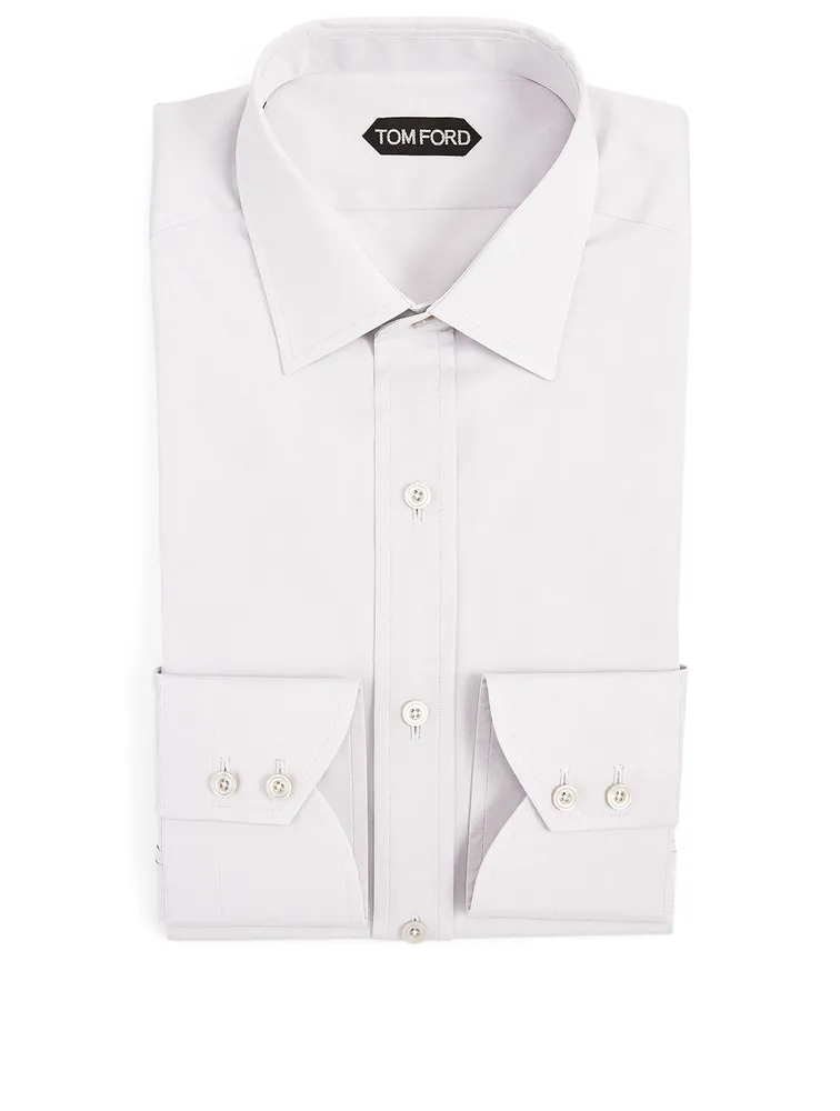 Cotton Poplin Dress Shirt