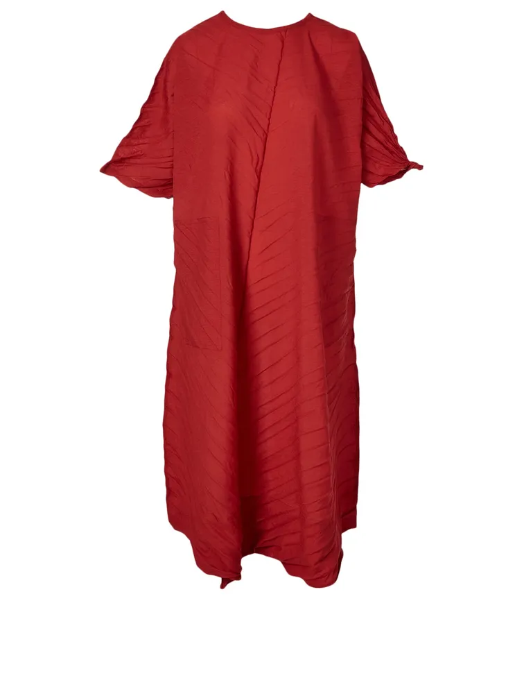 Tectorum Wrinkled Midi Dress