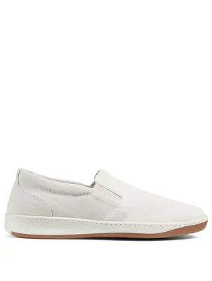 Suede Slip-On Sneakers