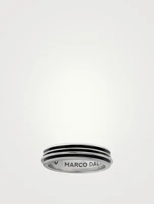Acies Polished Silver Ring
