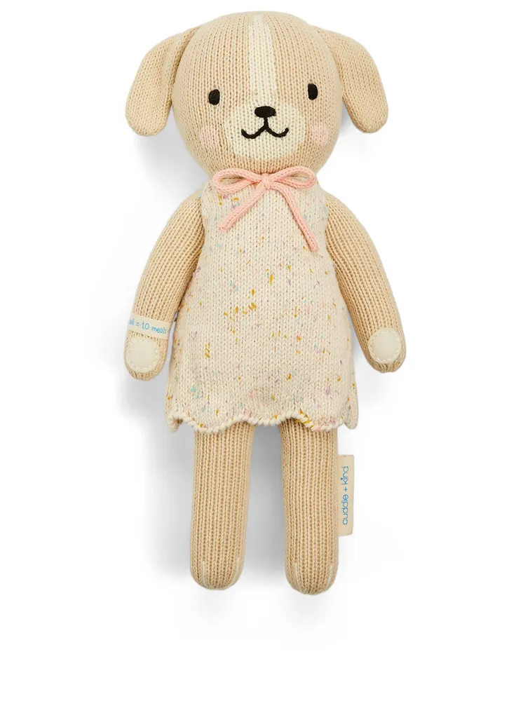 Mia The Dog Knit Doll