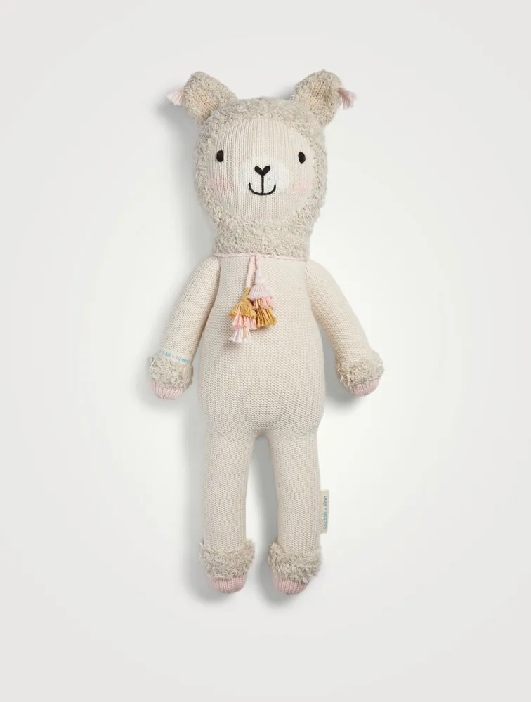 Lola The Llama Knit Doll