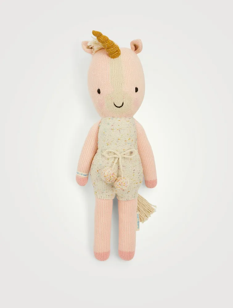 Ella The Unicorn Knit Doll
