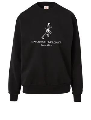 Live Longer Oversized Sweatshirt