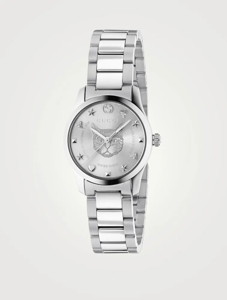 G-Timeless Stainless Steel Bracelet Watch
